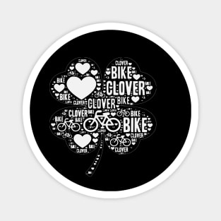 st patricks day love bike Magnet